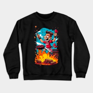 American BBQ Crewneck Sweatshirt